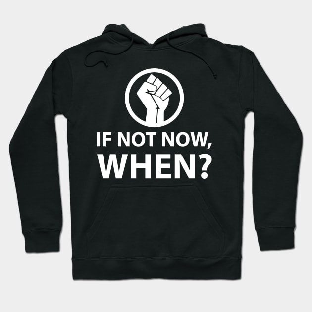 If Not Now When? Protest Resist Shirts and Hoodies Hoodie by UrbanLifeApparel